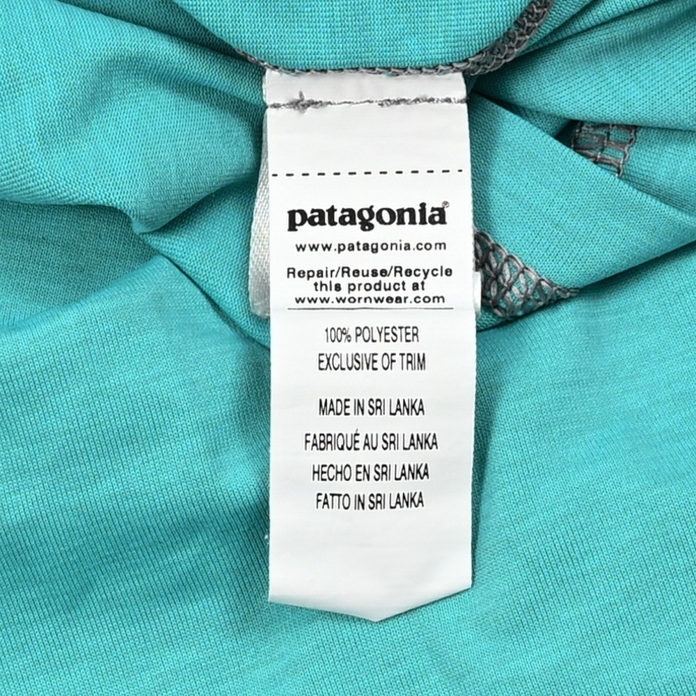 Patagonia Mens Pullover Tropic Comfort Hoodie II Aqua Moisture Wicking XS - Picture 8 of 8